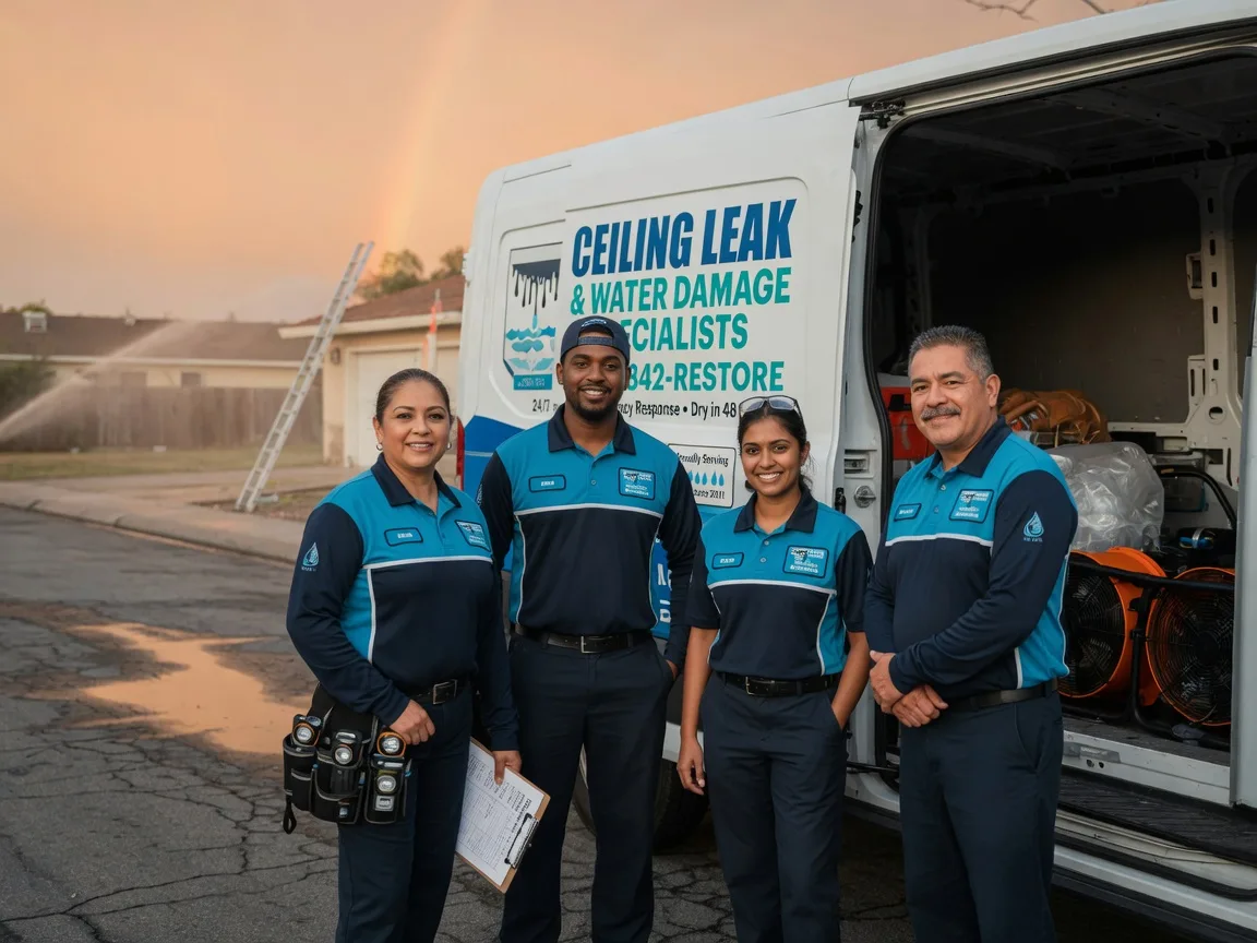 Ceiling Leak Cleanup company in Pasadena, TX