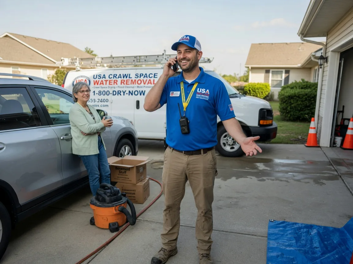 Crawl Space Water Removal Pasadena, TX FAQs